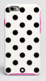 iPhone 6 Plus Kate Spade Le Pavillion Case White Black Pink