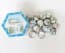 Elegant Christmas Bulbs With Ribbons Pack of 14 With Box