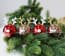 Reindeer Shape Christmas Tree Bulbs 4 Pcs