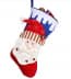 Christmas Stocking High Quality Fabric - Pack of 6