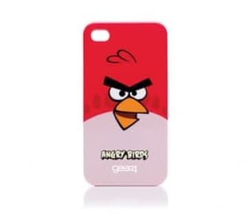 Angry Birds Taske til iPhone 4 - Rød Bird