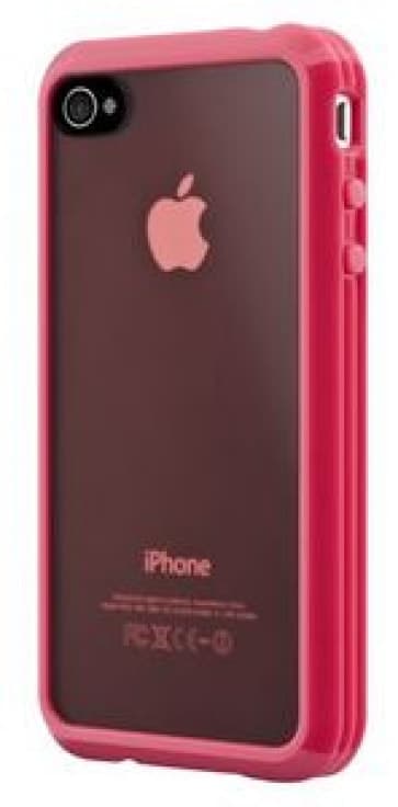 SwitchEasy Trim Hybrid pink taske til Apple iPhone 4