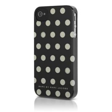 Marc by Marc Jacobs Hot White Dot Snap Case for iPhone 4S / 4