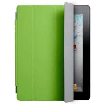Smart Cover til Apple iPad 2 og den nye iPad - Polyurethan Grøn