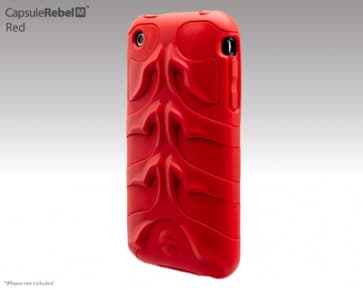 Switch Red CapsuleRebel M Menace Case för iPhone 3G 3GS