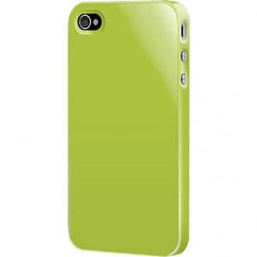 Switch Lime Nude plast- fall för iPhone 4