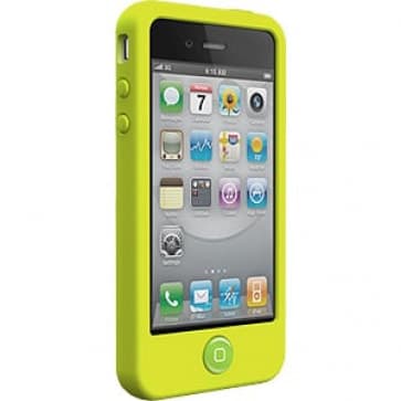 Switcheasy Färger, Lime silikonfodral för iPhone 4