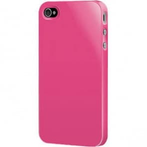 Switch Fuchsia Pink Nude plast- fall för iPhone 4
