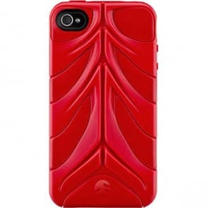 Switch CapsuleRebel Red Spine täcker för iPhone 4 4S