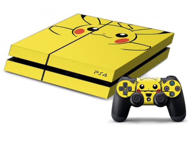 Ps4 Pikachu Pokemon Decal Skin For Console And Controller Toy Game World