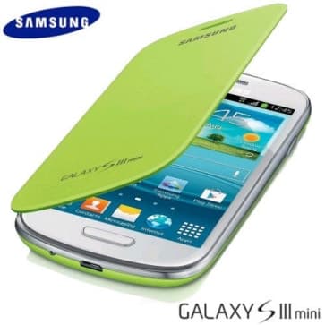 Samsung Mini Flip Cover Mint Green Galaxy S3