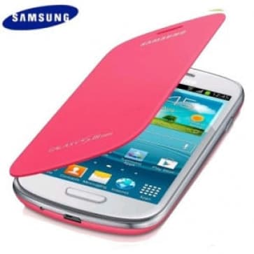 Samsung Mini Flip Cover Pink Galaxy S3