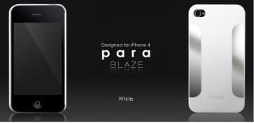 More Thing Para Blaze Collection White iPhone 4 Case