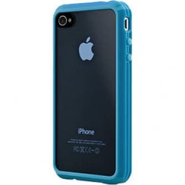 SwitchEasy Trim Hybrid Blue Case for Apple iPhone 4