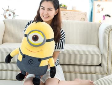 Giant Stuffed Minion - 3 Feet