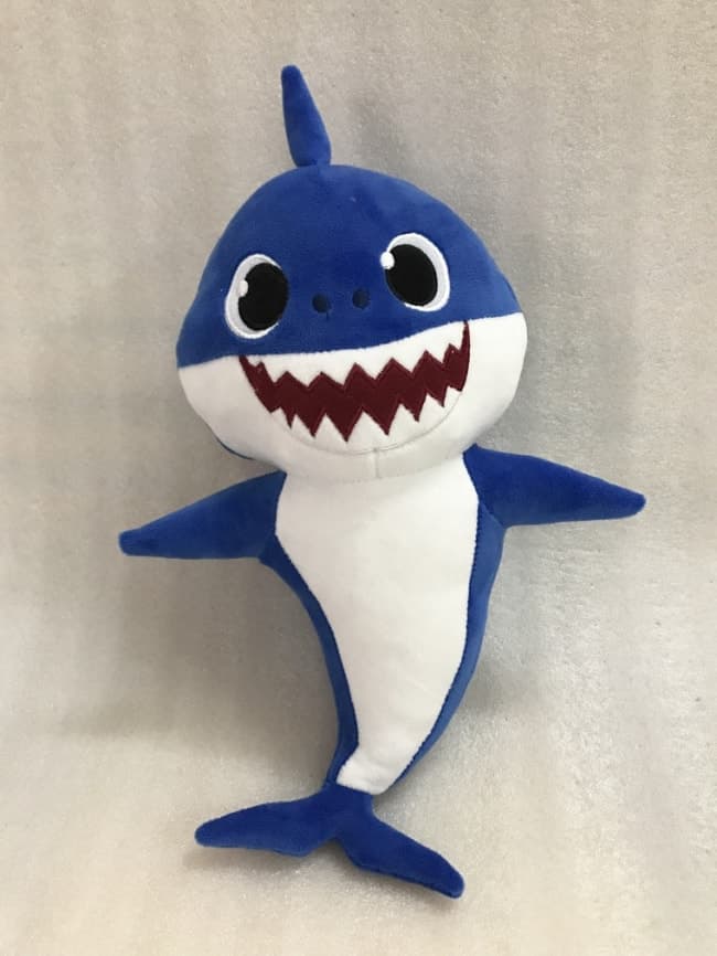 Pink Fong Blue Shark Plush 32cm | Toy Game World