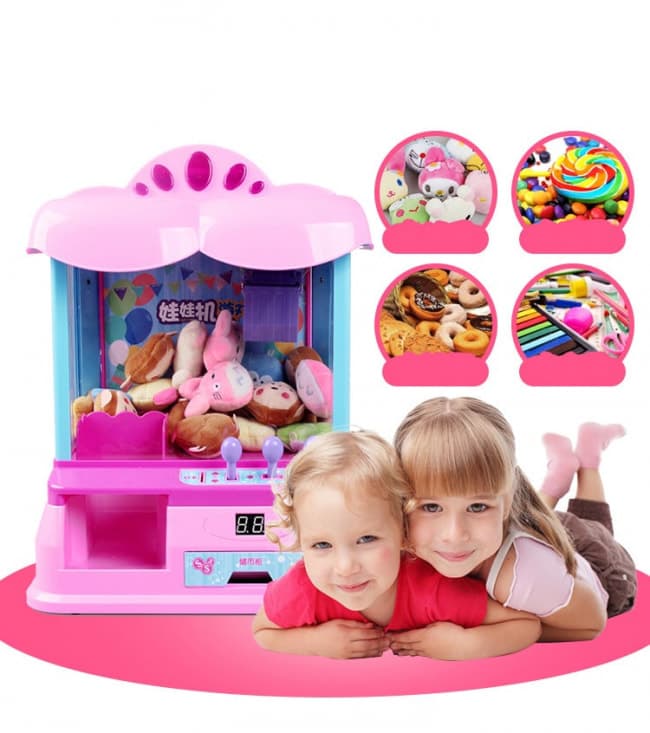 the toy claw machine