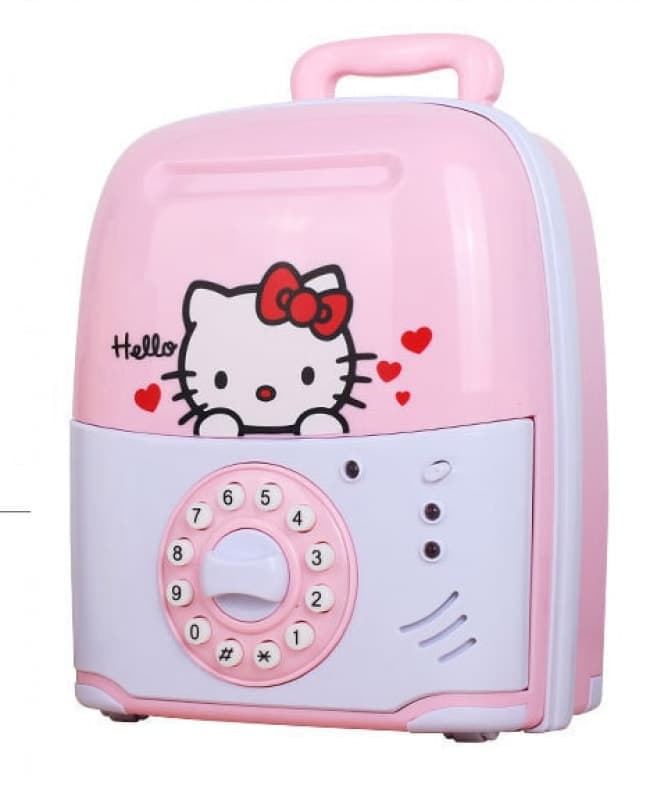Hello Kitty Electronic Piggy Bank Toy Game World