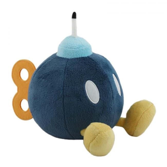 Super Mario Bomb Soft Plush Toy 12cm | Toy Game World