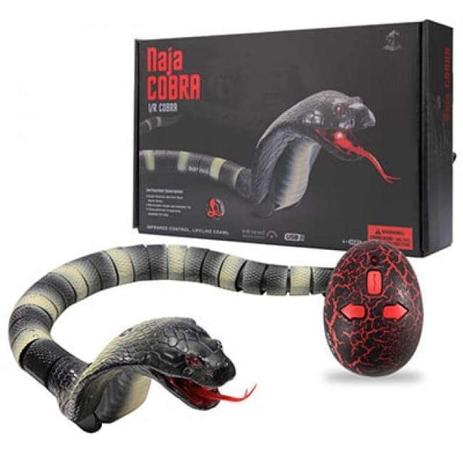 Infrared Remote Control Giant Snake Prank Toy Game World