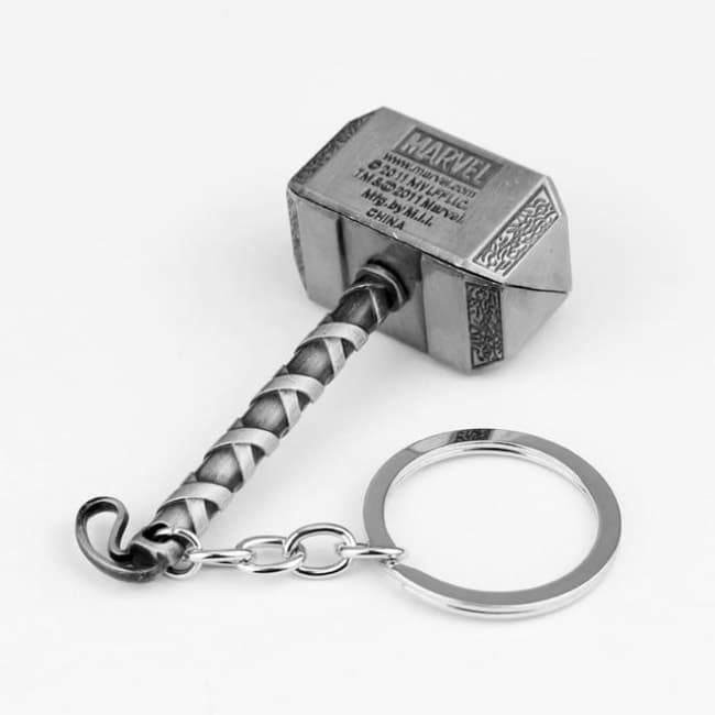 Thor Hammer Metal Keychain Toy Game World