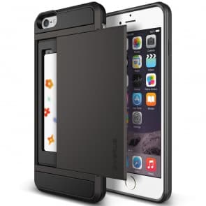 Verus iPhone 6 Plus Case Damda Slide Series Dark Silver