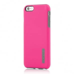 Incipio DualPro Pink Charcoal Gray Hard Shell Case for iPhone 6 Plus