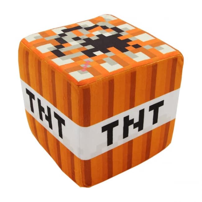 Minecraft Block Pillows Tnt Toy Game World